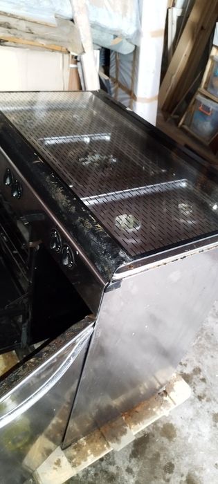 Fogão a trabalhar