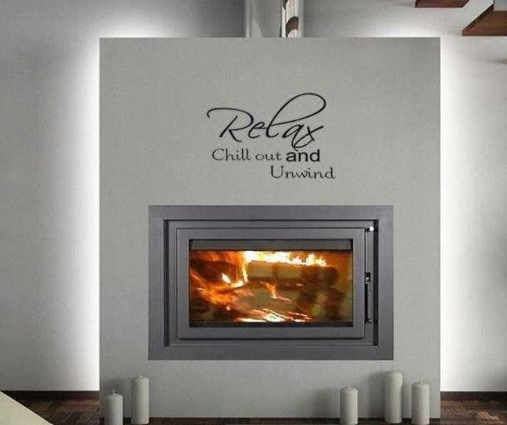 Naklejka dekoracyjna na ściane Relax and Chill Out