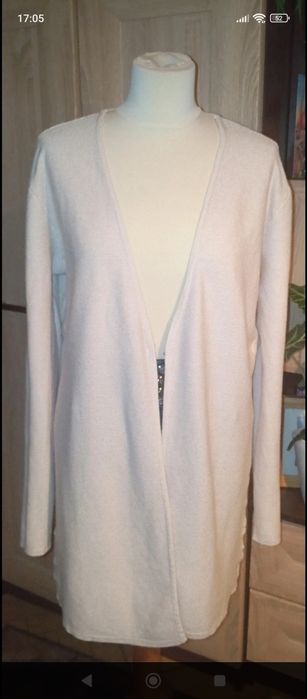 Beżowy kardigan L/xl