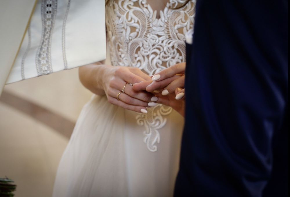 Piękna suknia ślubna 2w1 rozm. 36 Madonna