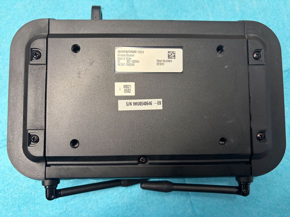 Recetor sem fios de Microfone Shure PGXD4