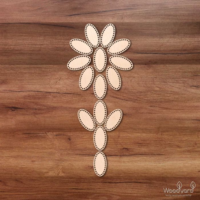 Денця для в'язання кошиків корзин люльок Woodyard Донышко для вязания