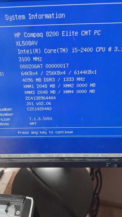 Komputer stacjonarny HP compaq 8200 elitte