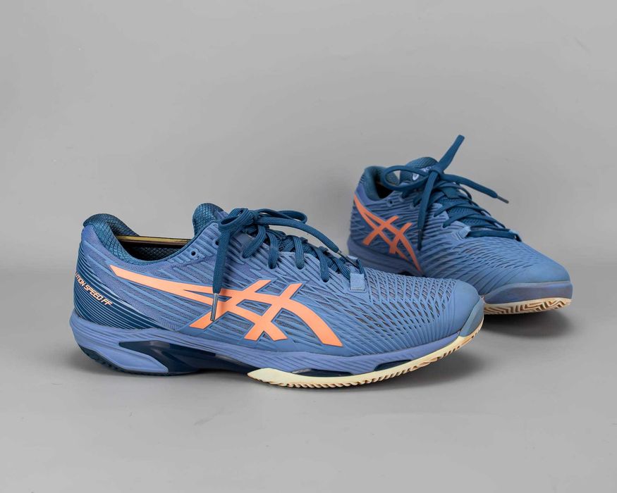 Яркие теннисные кроссовки Asics Solution Speed FF.45 размер