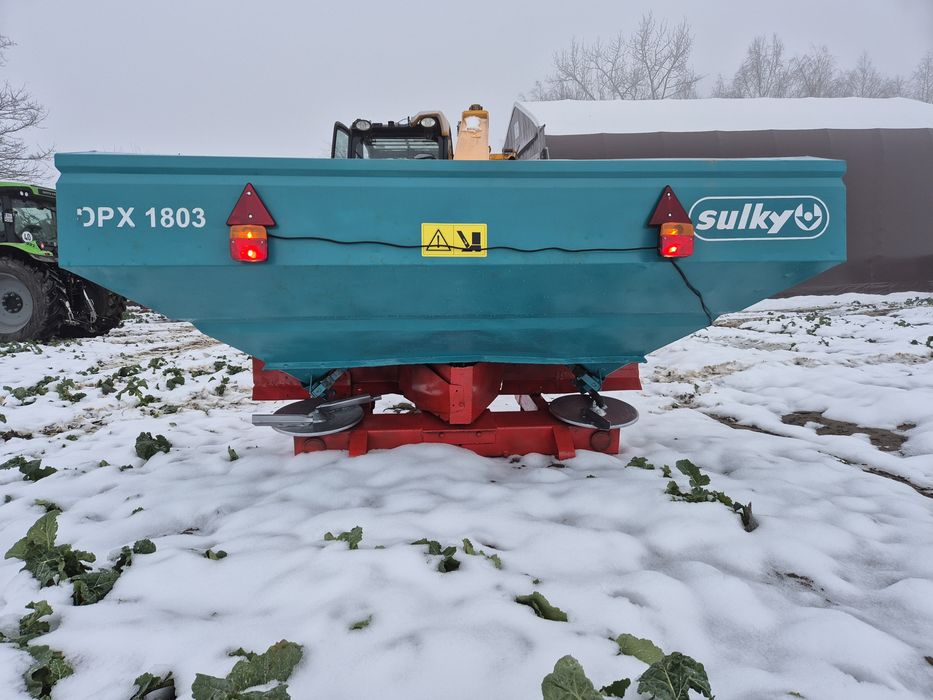 Rozsiewacz Nawozu Sulky DPX 1803!! Bardzo Ładna!! Super stan! Kuhn mds