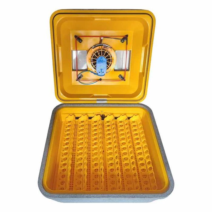 Інкубатор автоматичний Теплуша Euro 88 PRO AQUA (220/12в) (2 лотка)