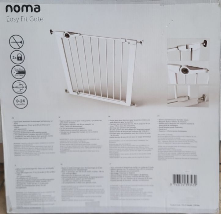 Bramka Noma easy fit gate wraz z przedłużeniem
