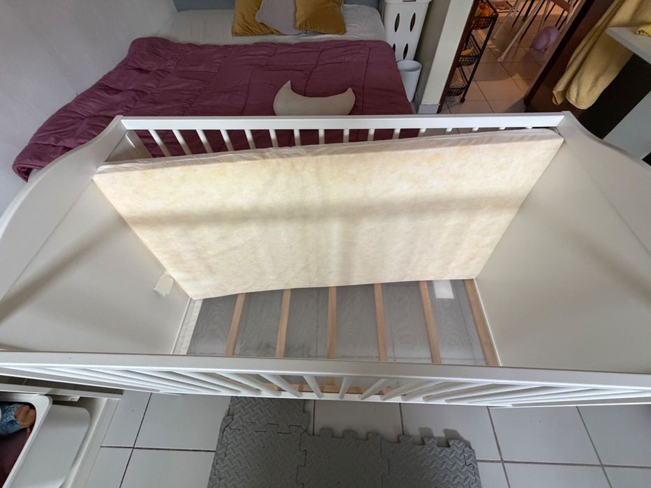 Berço branco IKEA