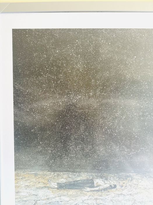 Quadro com moldura original Guggenheim Bilbao