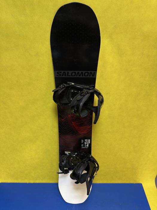 Snowboard Salomon super eight 154 + wiazania Burton