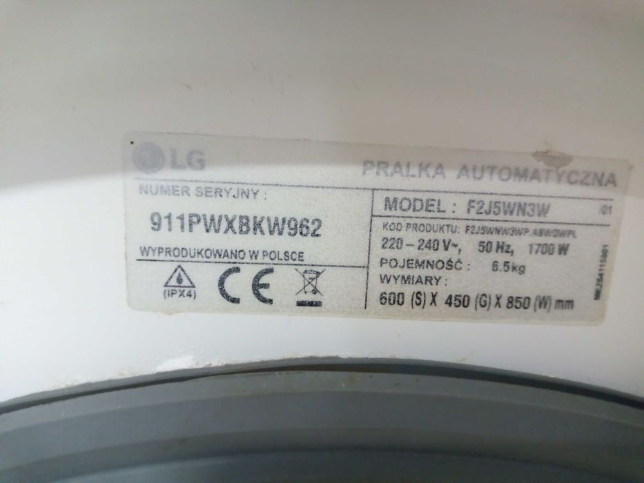 moduł do pralki lg F2J5WNW3WP.ABWQWPL