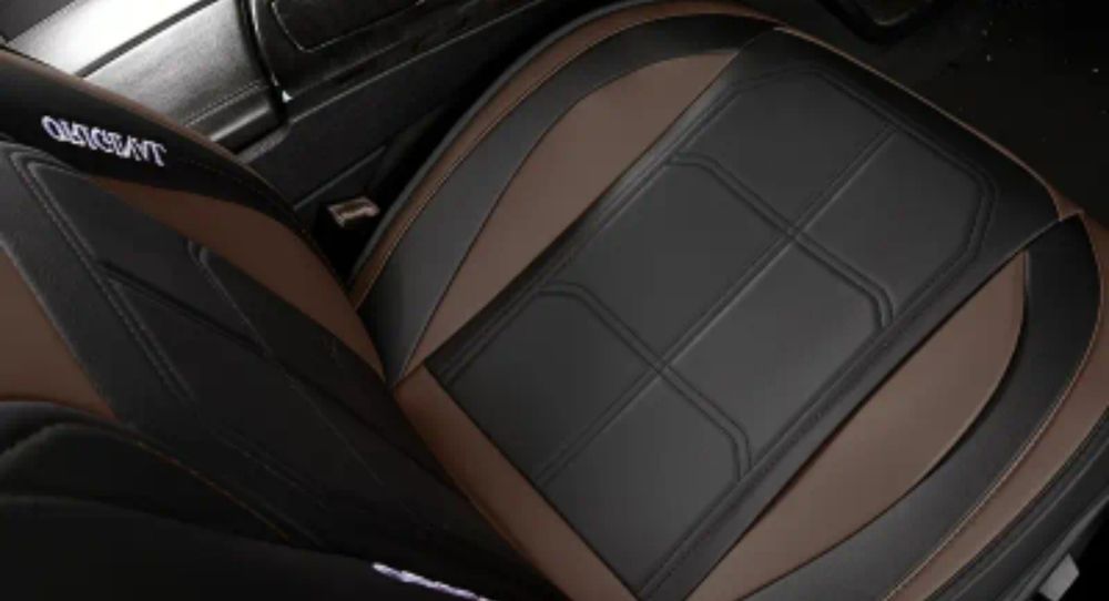 Pokrowiec na siedzenie samochodu 2x różne kolory