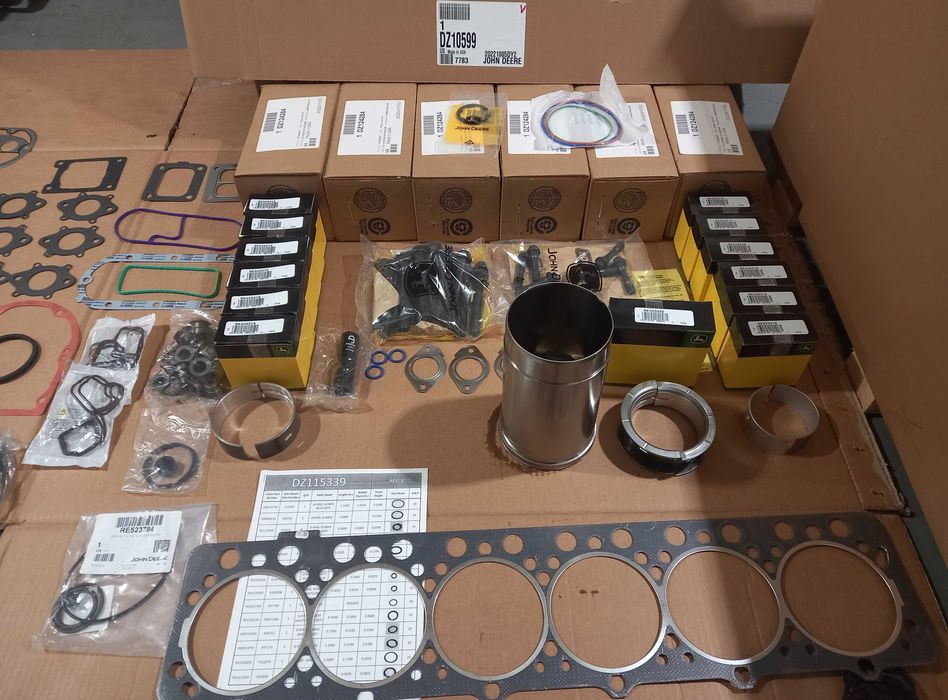 Zestaw naprawczy silnika John Deere 9.0L 8430,8530,8245R,8270R,DZ10599