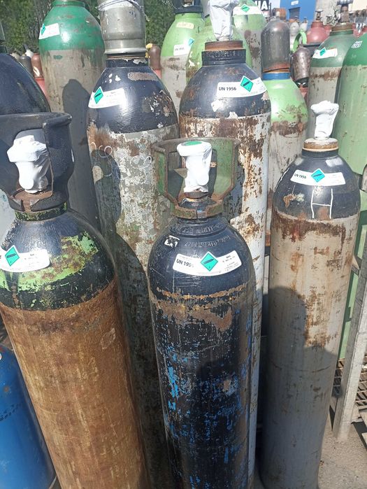 Pełna butla NH5 HYDROGEN T-40 150 Bar Azot 95 % + Wodór 5 %  Gorlice