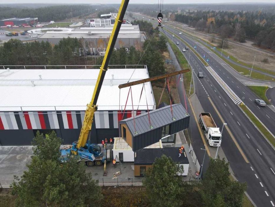 Dom Modułowy DOMIKO - konstrukcja stalowa do 100m2 Toruń i Cała Polska