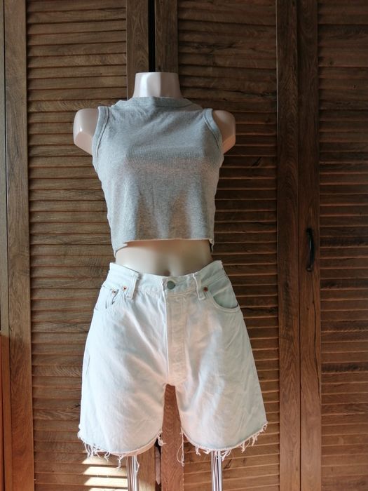 Levis 501 світлі джинсові шорти