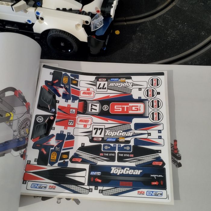 Set Lego 42109 Technic Top Gear Rally Car