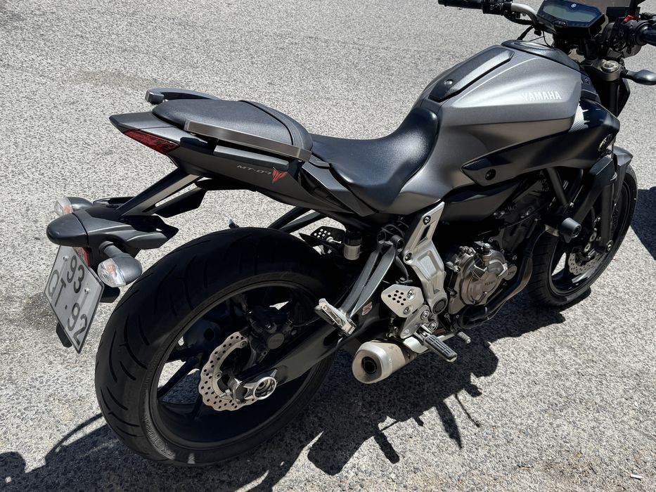 Yamaha MT-07 de 2016 75cv Rebaixada 55KW 15000km