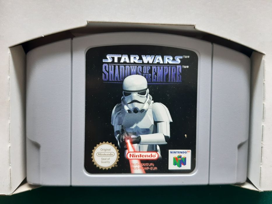 Jogo Nintendo 64 "Star Wars - Shadows Of The Empire"