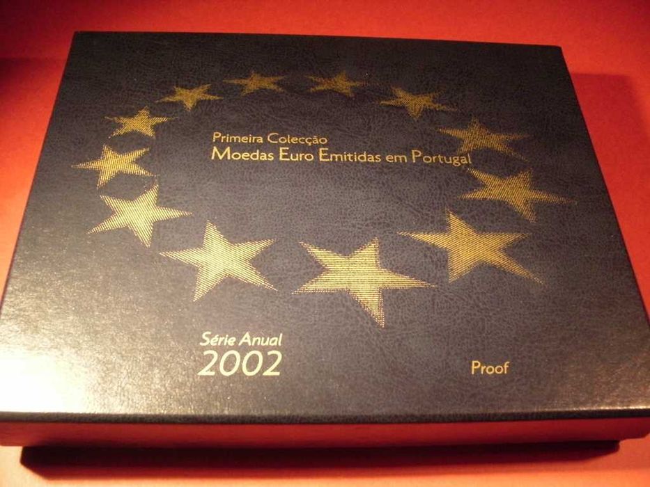 Serie Anual 2002 (Proof) Euro Estojo INCM 1ª serie