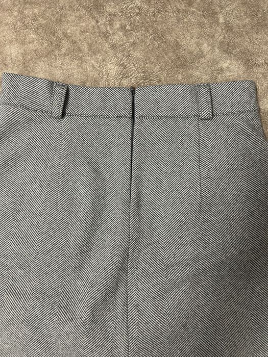 Юбка трапецыя шерстяная