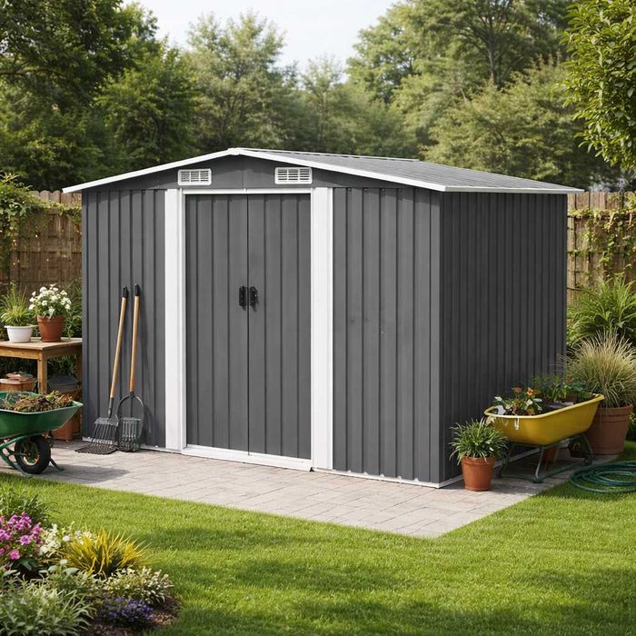 DOMEK NARZĘDZIOWY ogrodowy na  kosiarkę schowek TRANSPORT GRATIS PL