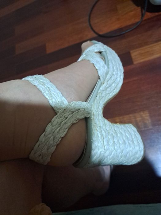 Sandálias muito confortáveis