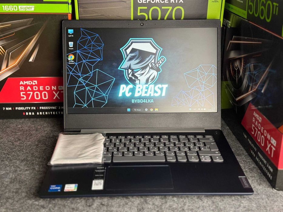 Ноутбук Lenovo IdeaPad 3 14ITL05 (і5-1135G7, 8 GB, M2 240 GB, 14") | МАГАЗИН | Гарантія 90 днів