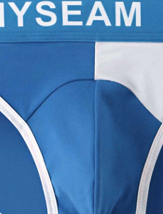 3-pack Slipy męskie bawełniane VIIYSEAM w różnych kolorach XL pas 38cm