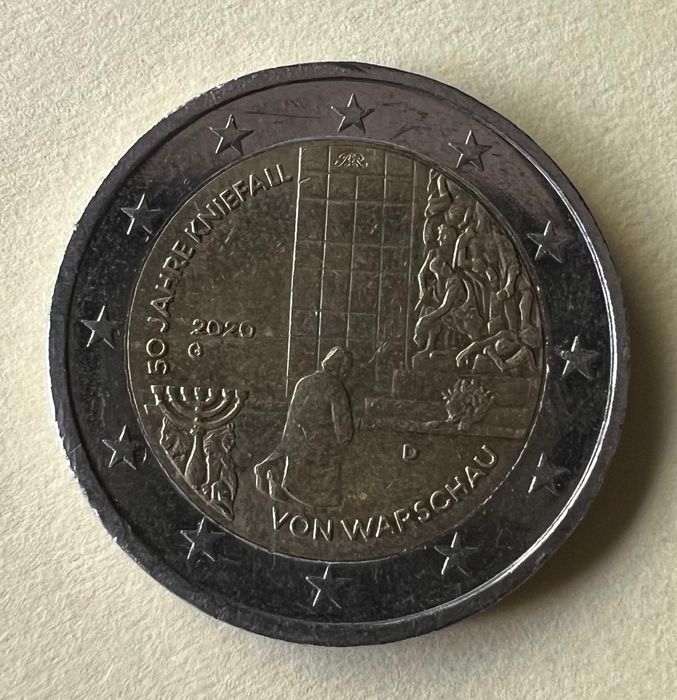 Moeda 2 euros Comemorativa da Alemanha