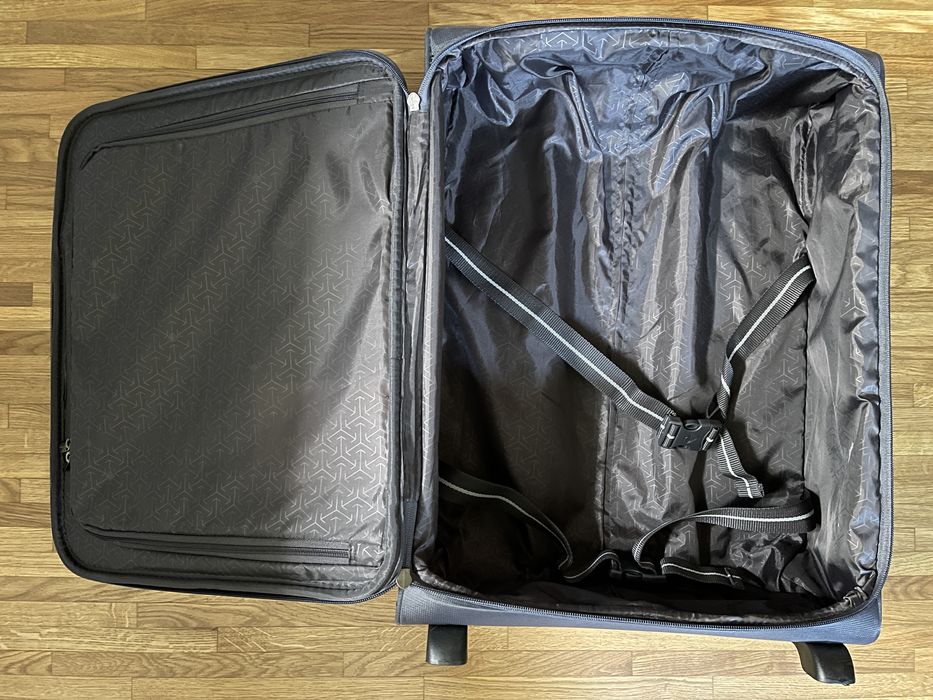 Walizka miękka Travelite mała granatowa JAK NOWA