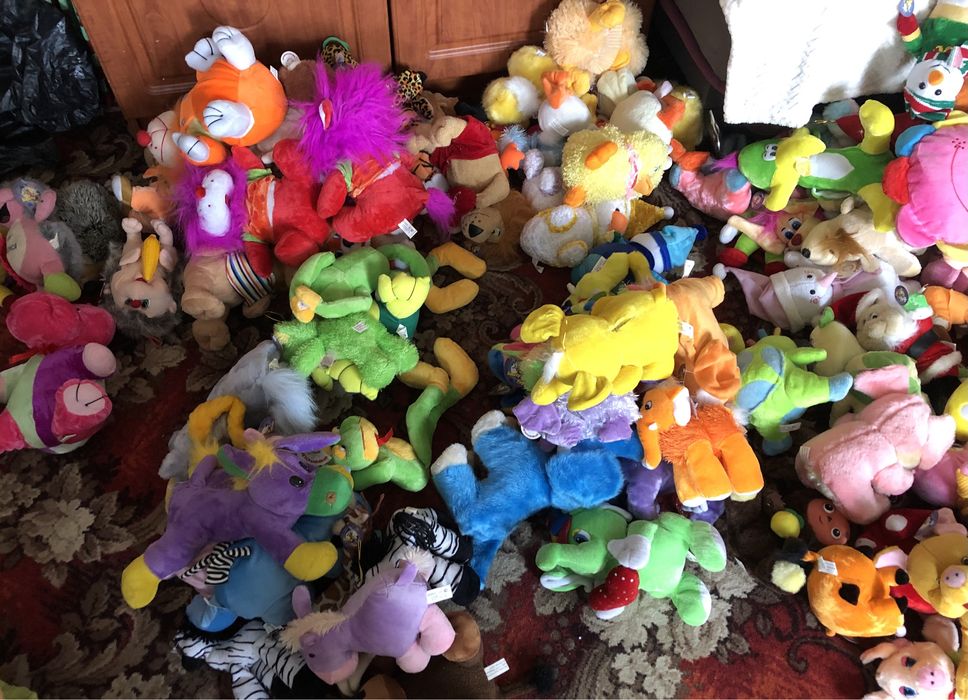 Игрушки мягкие, м’які іграшки