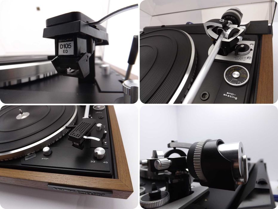 Gramofon Dual 704 Direct Drive Shure SERWIS