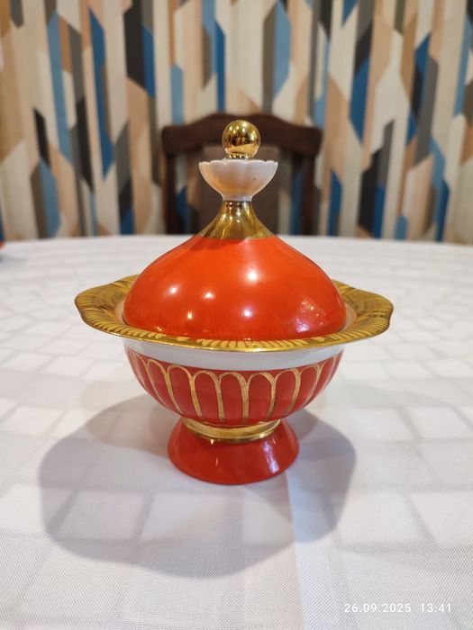 Чайный сервиз Славутич ПФЗ. СССР ретро, винтаж.