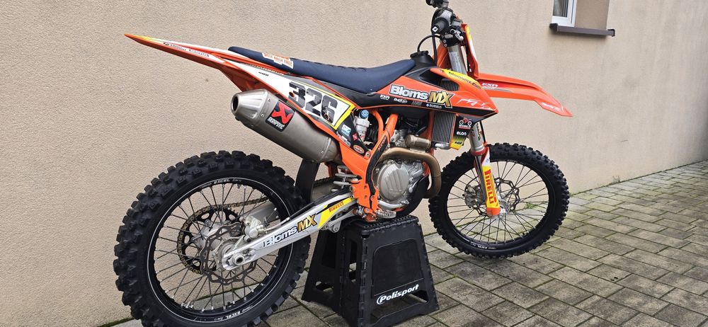 Ktm sxf 450cc 2022! Akrapovic mapy kontrola wtrysk