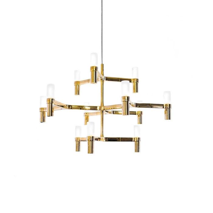 Lampa Wisząca Gold  w stylu Crown Minor  - Nemo Lighting