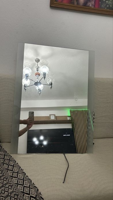 Espelho para wc com luz
