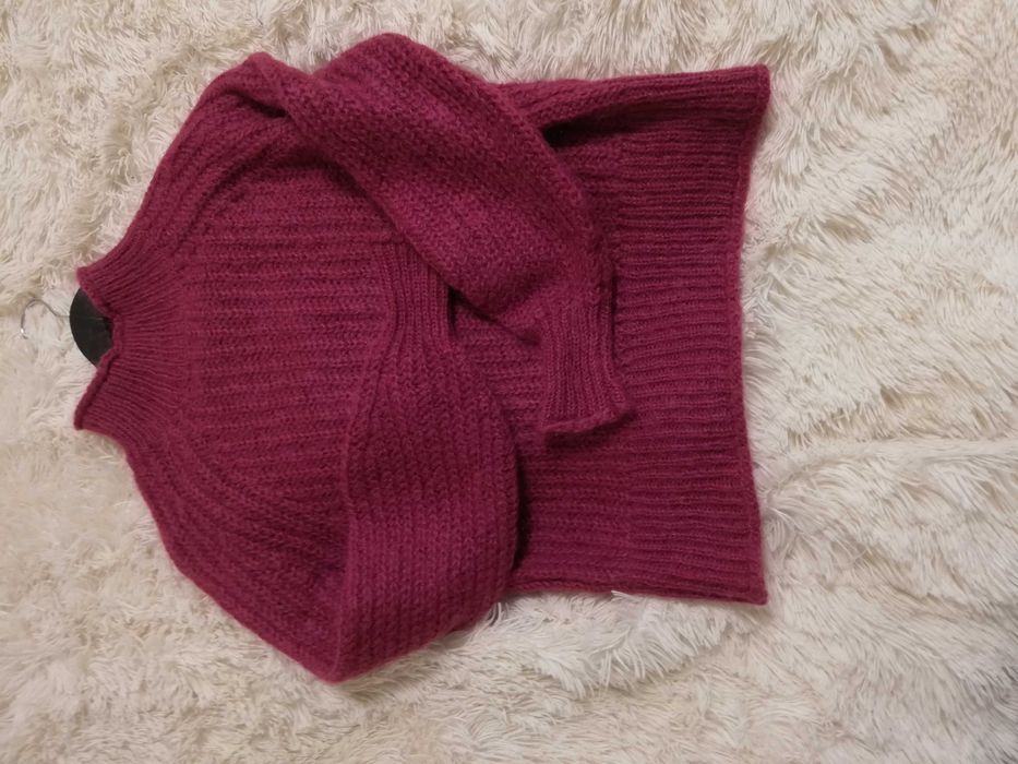 sweter Solar 36 s wełna moher