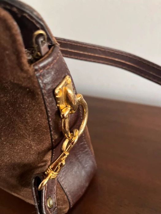 Mala/Bolsa vintage Ralis de pele – NOVA