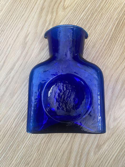 Garrafa decorativa azul