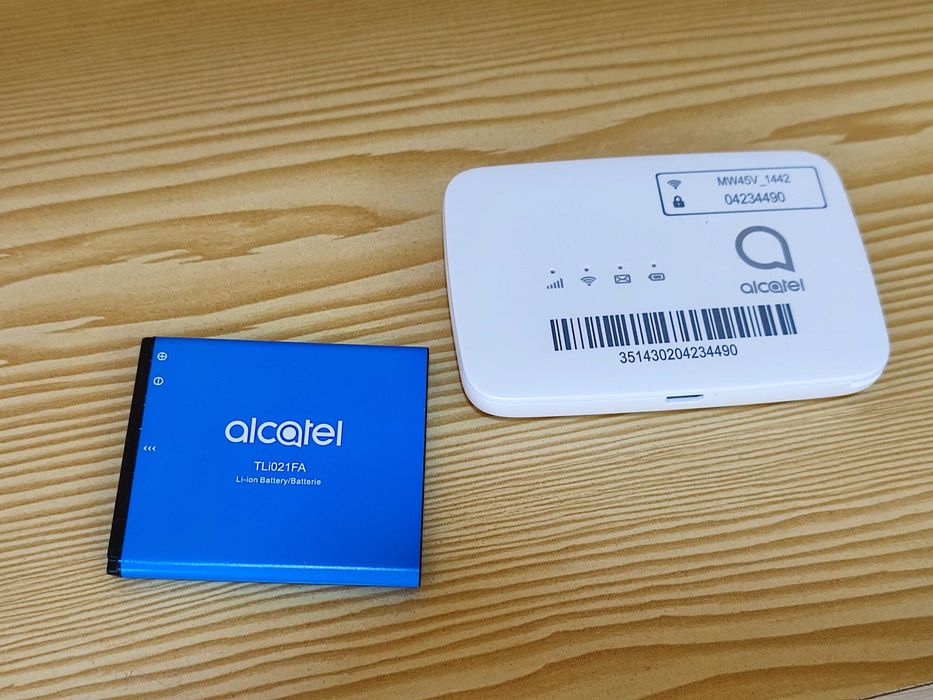 Alcatel MW45V 4G Router hotspot Livre. Bateria 2200mAh Desbloqueado. Qualquer cartão SIM