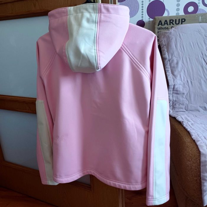 Kurtka soft. 2 w 1 oddychajaca,wiatroszcz.elna r.38-40 L Różowa Nowa