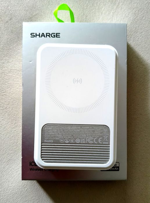 SHARGE ICE MAG 2 Magnetic Wireless Power Bank 10000mAh