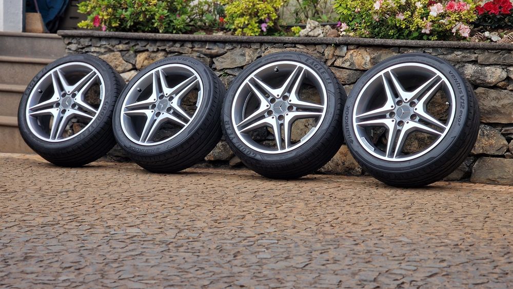 Jantes Mercedes AMG 18" com Pneus