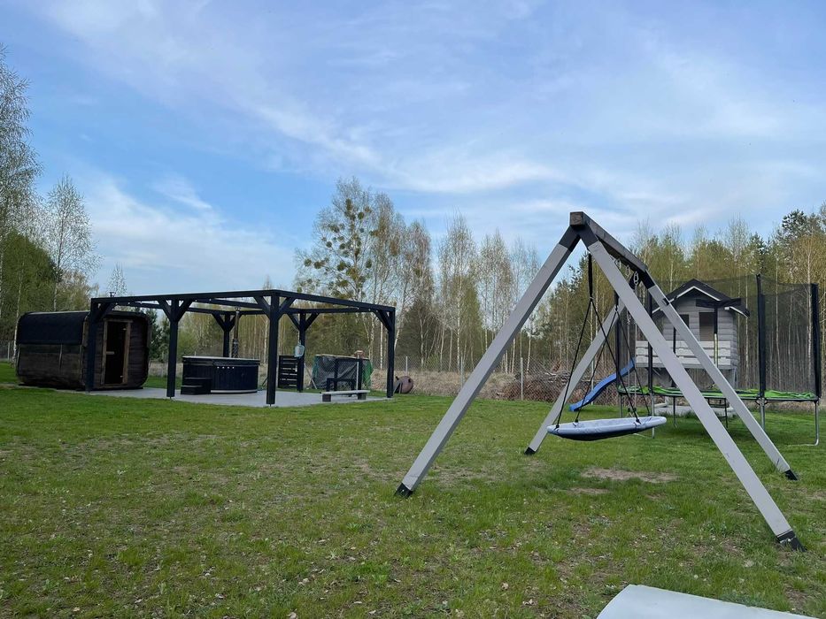 Domki Siemianówka Domek letniskowy Stary Dwór. Podlasie. BALIA  SAUNA