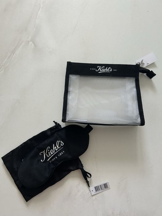 Kiehl’s kosmetyczka opaska na oczy futerał