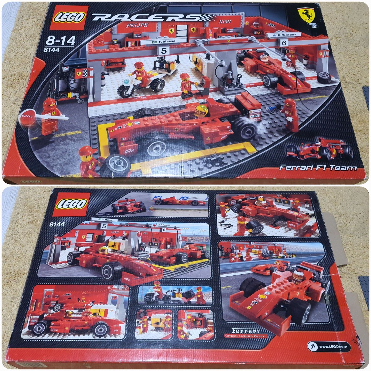 Lego Racers 8144 Ferrari 248 F1 Team Raikkonen komplet Rybnik OLX.pl