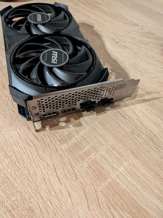 Відеокарта MSI GeForce RTX 4060 Ventus 2X Black OC 8GB GDDR6