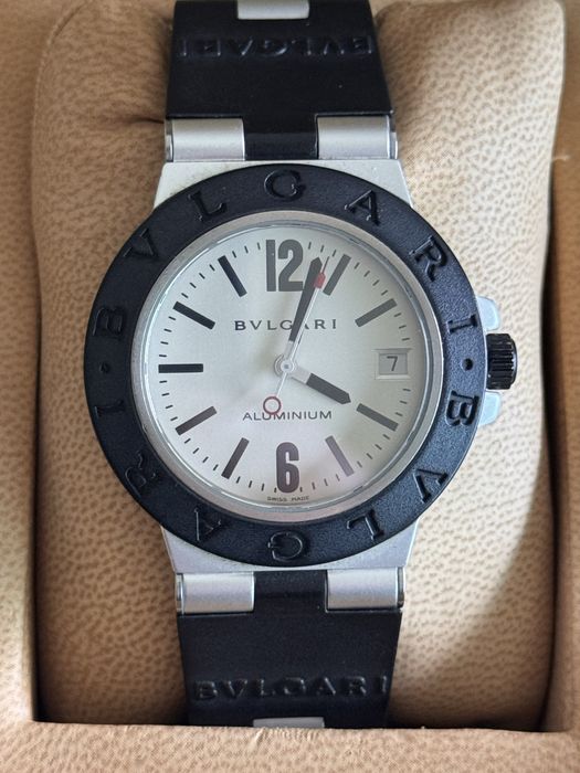 Bvlgari Diagono Aluminium Al38TA Full Set