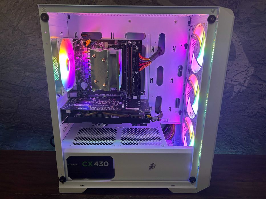 Бесплатная доставка! Игровой ПК Ryzen 5 2600/16GB/GTX 1060 6GB/SSD 256